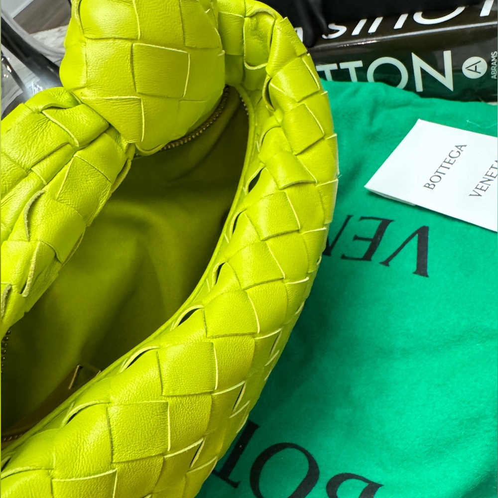 Bottega Veneta mini Jodie bag ( lemon green ) - Picture 3 of 6